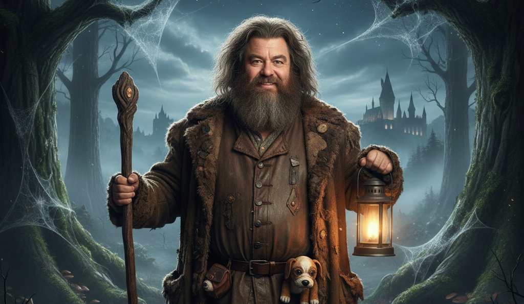 De fan a protagonista: Nick Frost revela que «manifestó» su papel de Hagrid escribiendo su nombre 7,000 veces